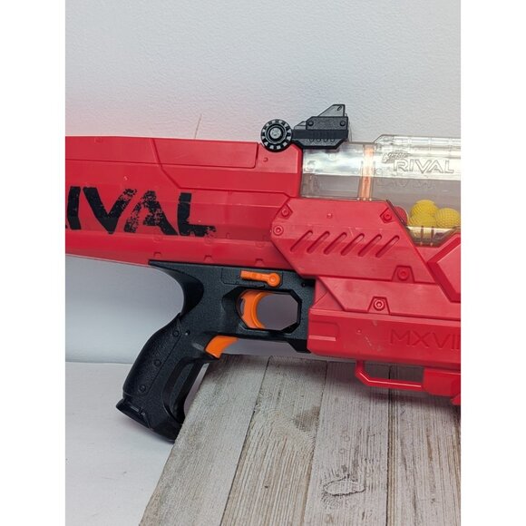 Nerf Rival Blaster MXVII-10K - Red - No Batteries - Some Balls - TESTED - WORKS - Picture 9 of 16
